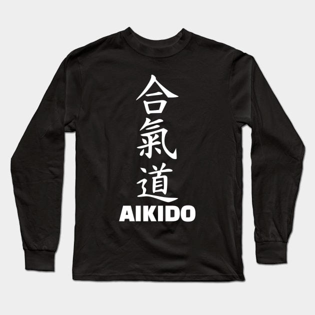 Aikido Long Sleeve T-Shirt by Designzz